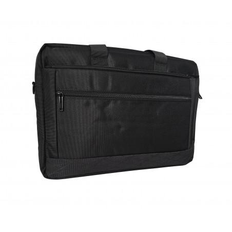 TORBA NA LAPTOP NOTEBOOK 14 15 16 17 NA RAMIĘ STYLOWA CZARNA WYGODNA DUŻA