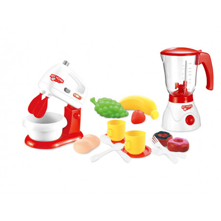 ZESTAW KUCHENNY DLA DZIECI MIKSER + BLENDER