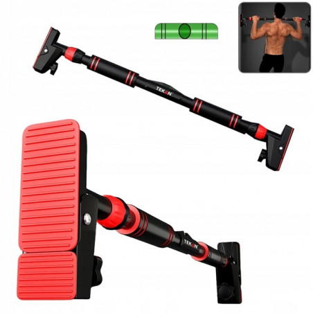 DRĄŻĘK ROZPOROWY DO PODCIĄGANIA REGULOWANY 74-100cm DO FUTRYN Z POZIOMICĄ