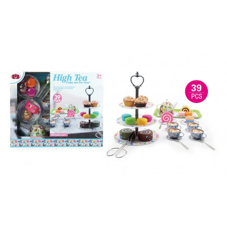 METALOWY ZESTAW DESEROWY 42 ELEMENTÓW