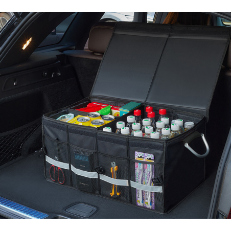 ORGANIZER SAMOCHODOWY TORBA DO BAGAŻNIKA SAMOCHODU AUTA KUFER SKŁADANY DUŻY