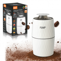 ELEKTRYCZNY MŁYNEK RAF DO MIELENIA KAWY PRZYPRAW ORZECHÓW ZIAREN 4 OSTRZA
