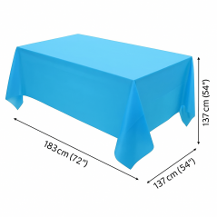 copy of DUŻY OBRUS RUSTYKALNY BOHO NATURALNY 140x250 SZARY Z HAFTEM BAWEŁNA