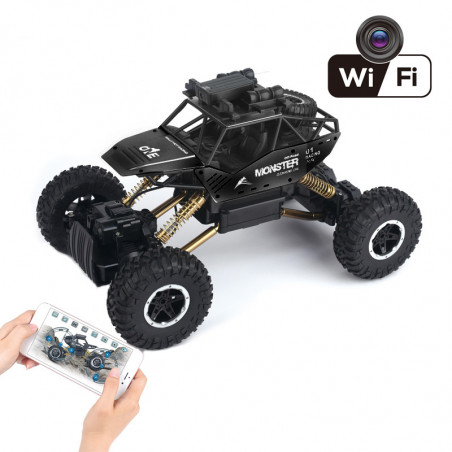 copy of SAMOCHÓD CRAWLER Z KAMERĄ WIFI - ZŁOTY