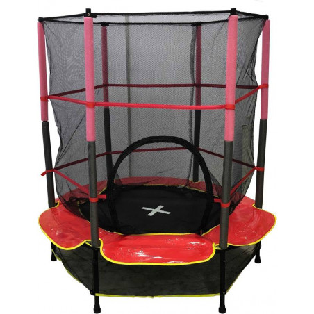 TRAMPOLINA DLA DZIECI CZERWONA