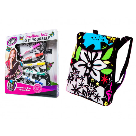 ZESTAW KREATYWNY PLECAK DO MALOWANIA
